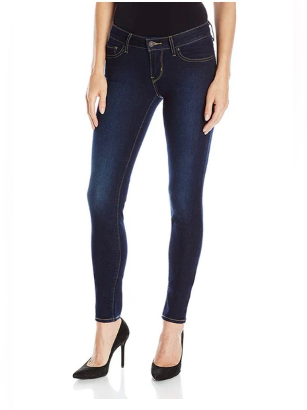 Levi's Women's 711 Skinny Jeans in Dark Indigo